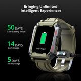 ALKAI N27 Military Smart Watches Green