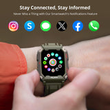 ALKAI N27 Military Smart Watches Green